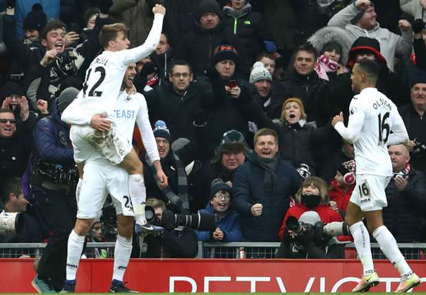 Liverpool 2-3 Swansea City: Sigurdsson sinks Reds in Anfield thriller