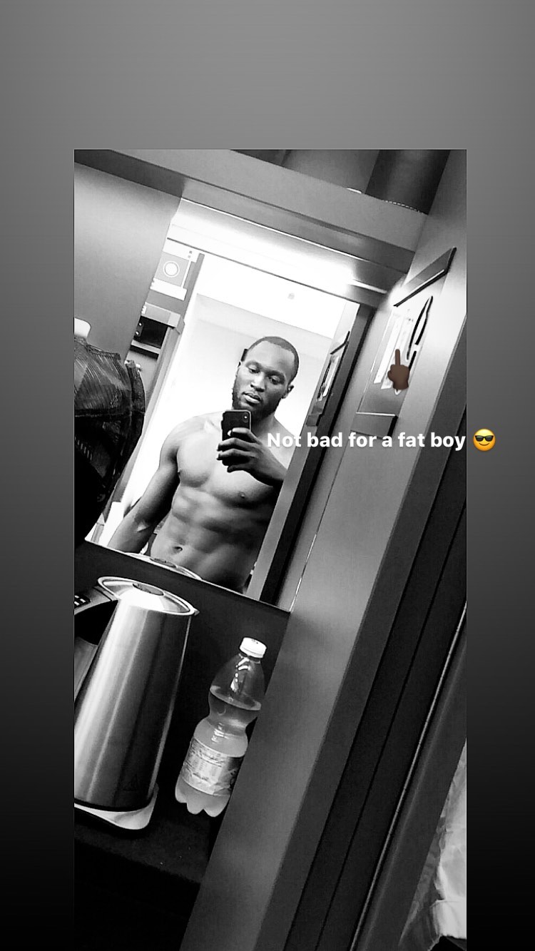 'Not bad for a fat boy' - Lean Lukaku hits back at critics after weight jibes