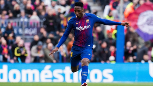 El Barcelona espera ofertas por Yerry Mina | Goal.com