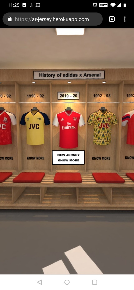 adidas store arsenal