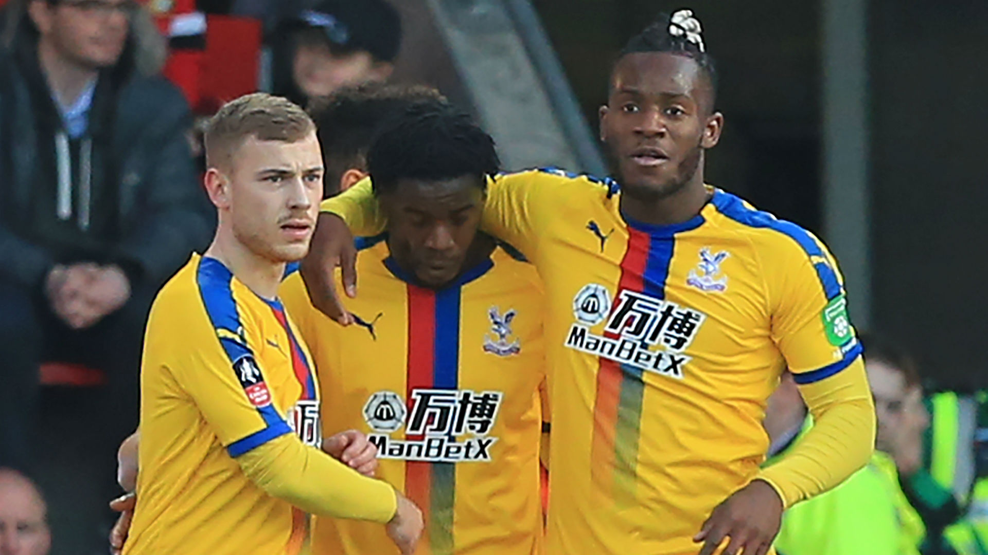 Hogdson believed Crystal Palace could beat Bournemouth with 10 men - Schlupp
