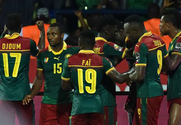 أمم إفريقيا 2017 الكاميرون الي النهائي بعد الفوز بثنائية على غانا
