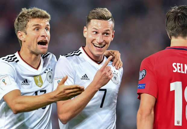 Thomas Muller Julian Draxler Germany Norway 04092017