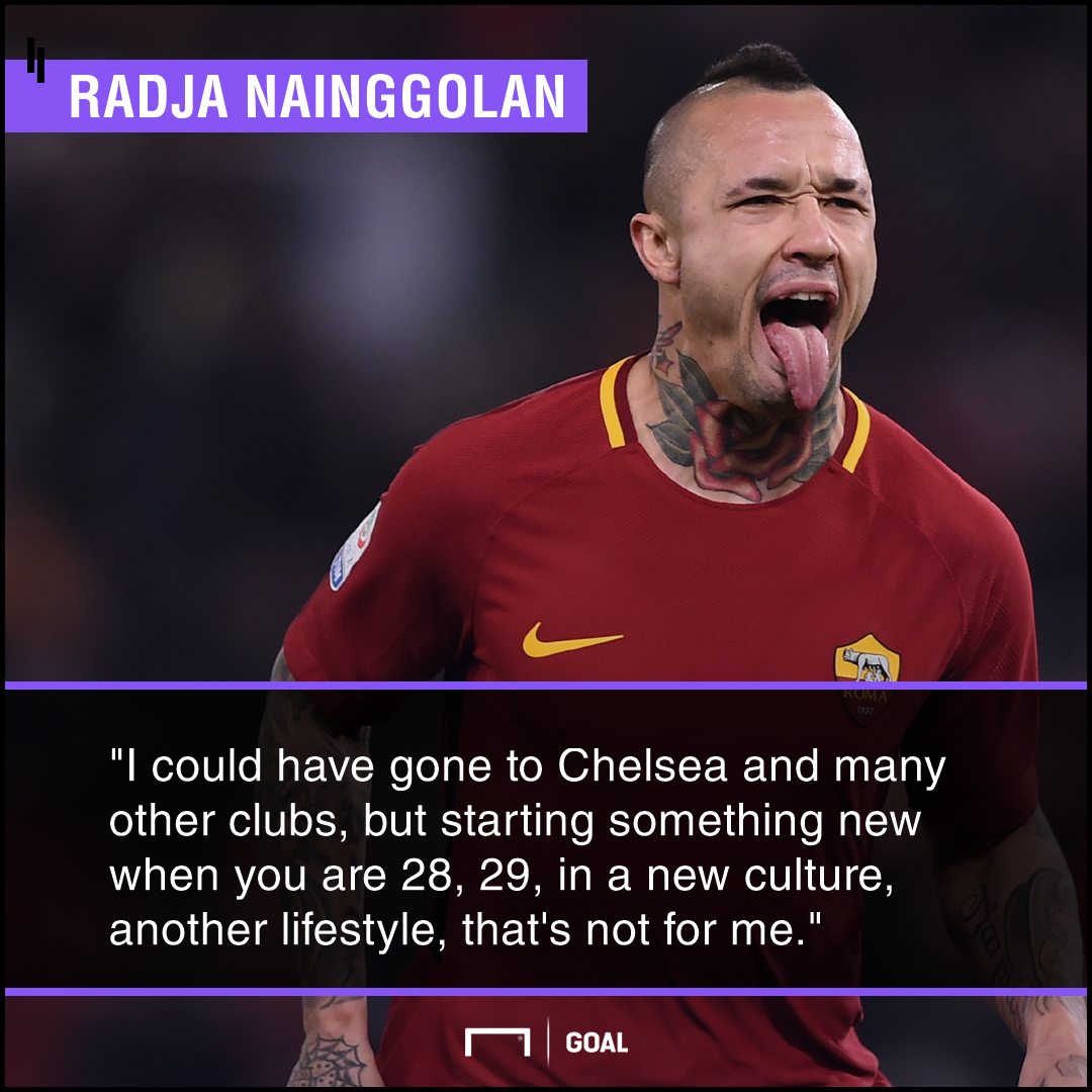 nainggolan reveals why he turned down the chance to join chelsea