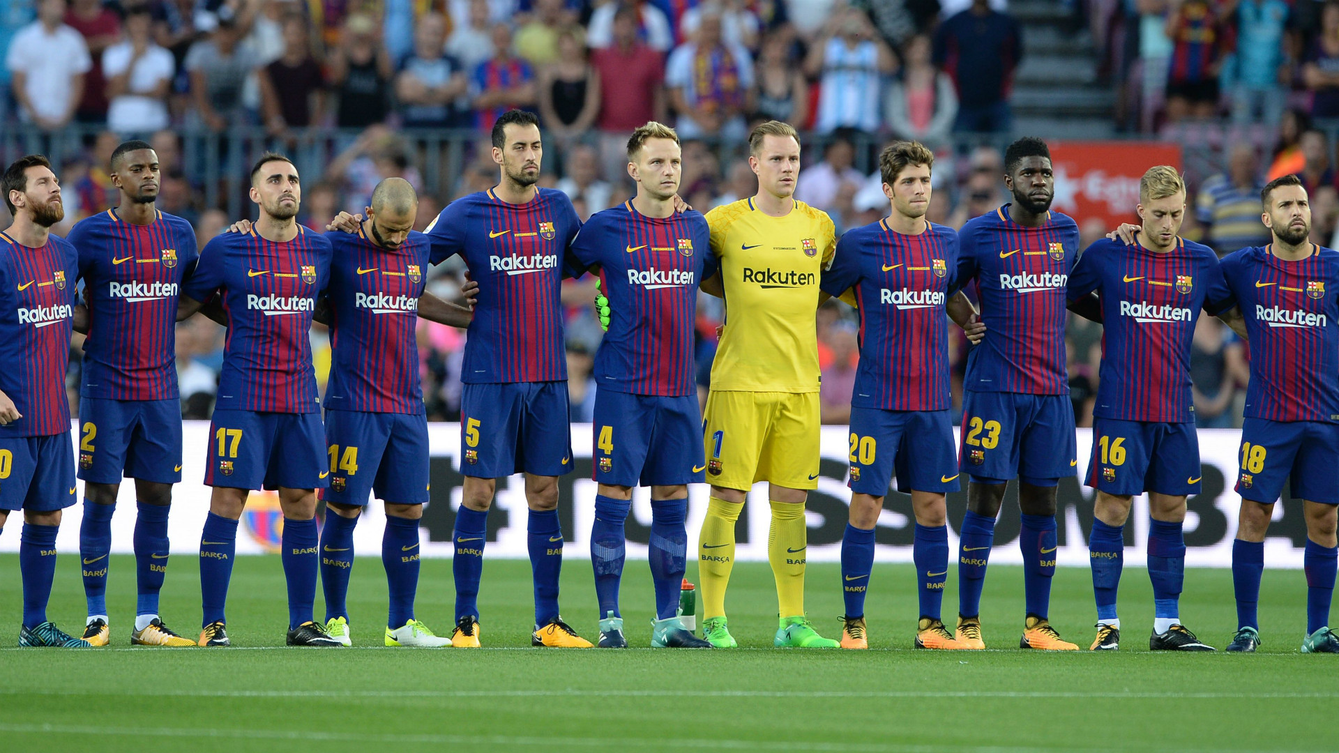 Barcelona tribute