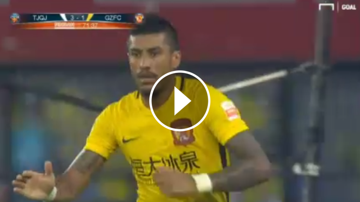 VÍDEO: ¿Más caro para el Barcelona? Paulinho firmó un doblete