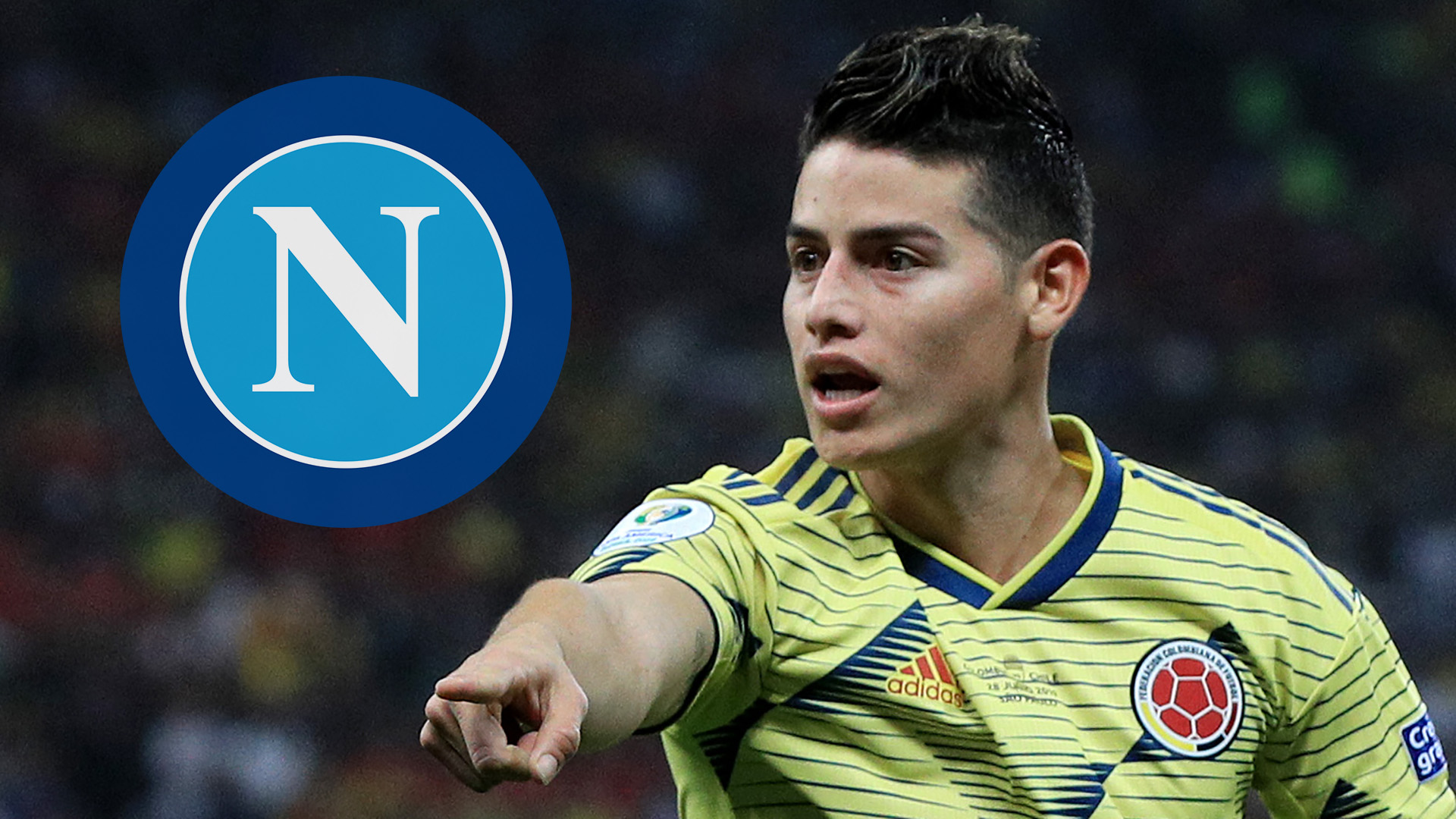 Numero maglia outlet james rodriguez