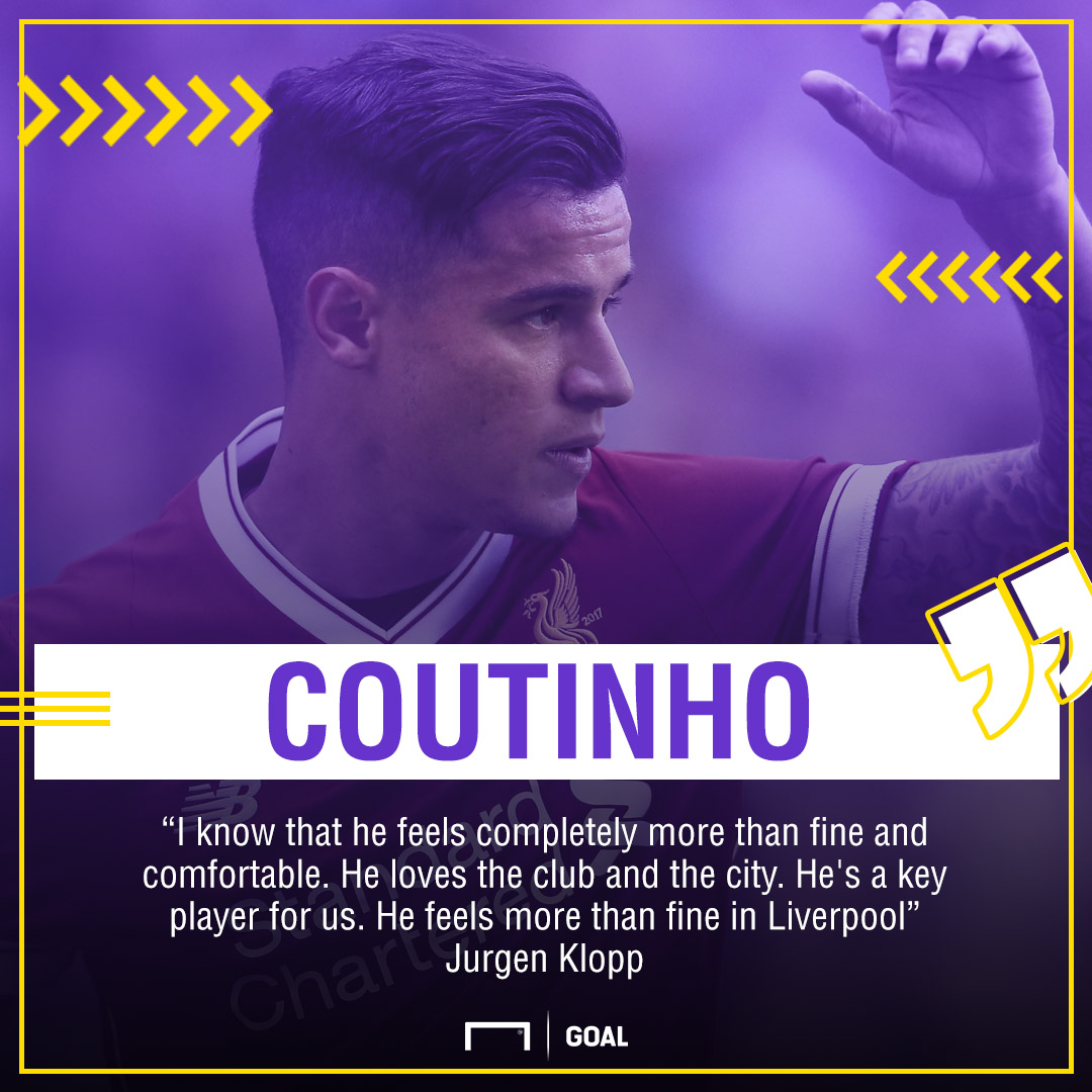 GFX Quote Phil Coutinho happy at Liverpool