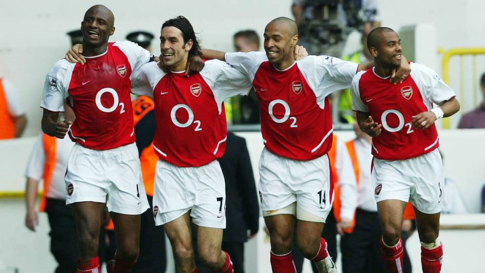 Arsenal Invincibles How Wenger's 200304 Gunners went a season without