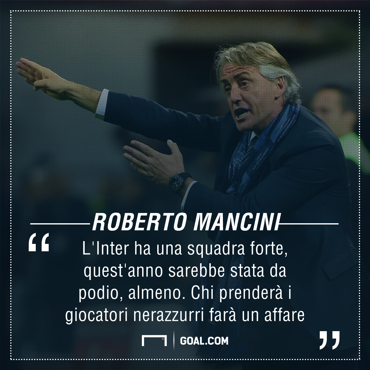 Mancini: Mancini: