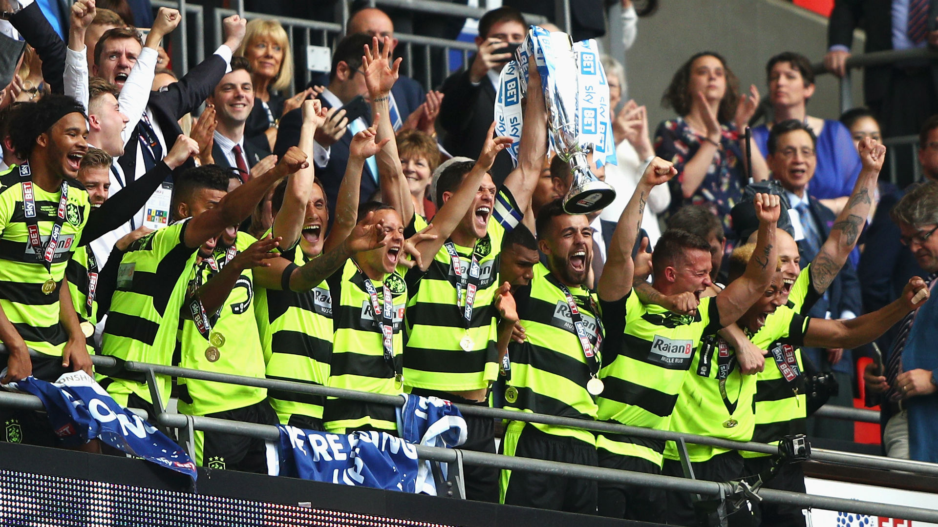 Huddersfield Town set for Premier League jackpot after promotion