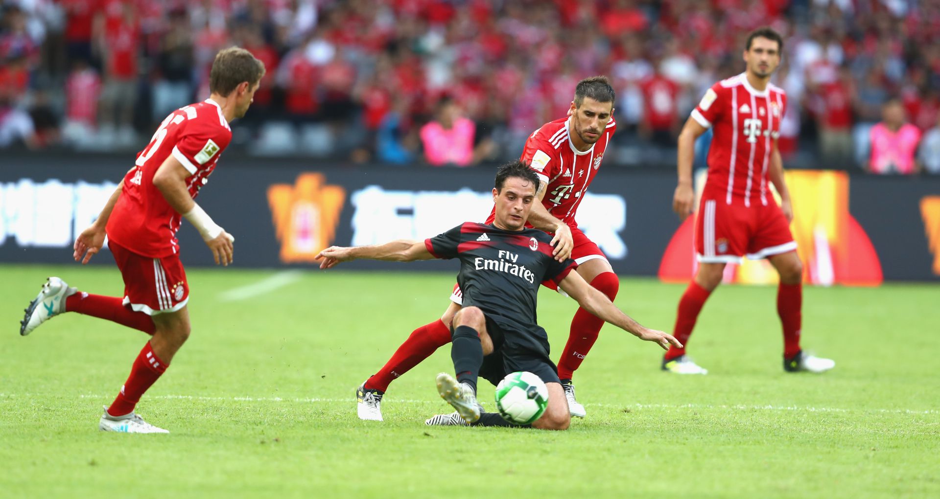 Milan aplastó a Bayern Munich en un amistoso