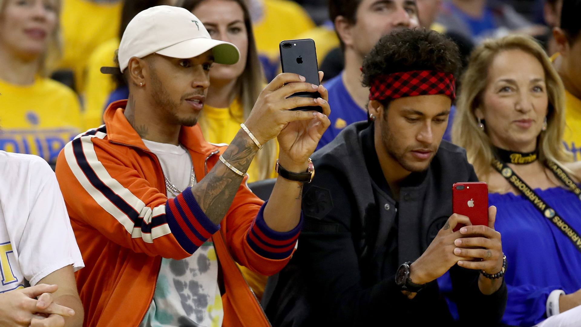Neymar sigue disfrutando de la NBA