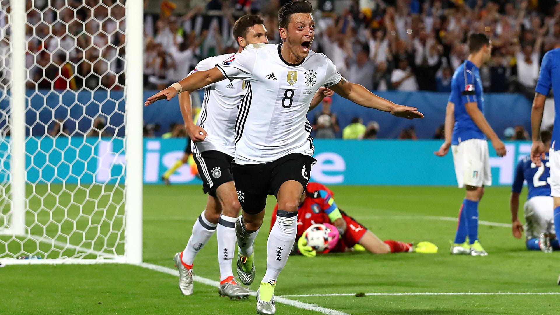 Image result for ozil scored for germany