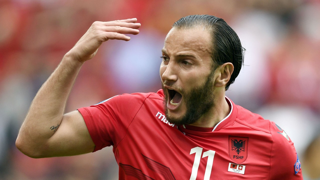 shkelzen gashi - albania - euro 2016