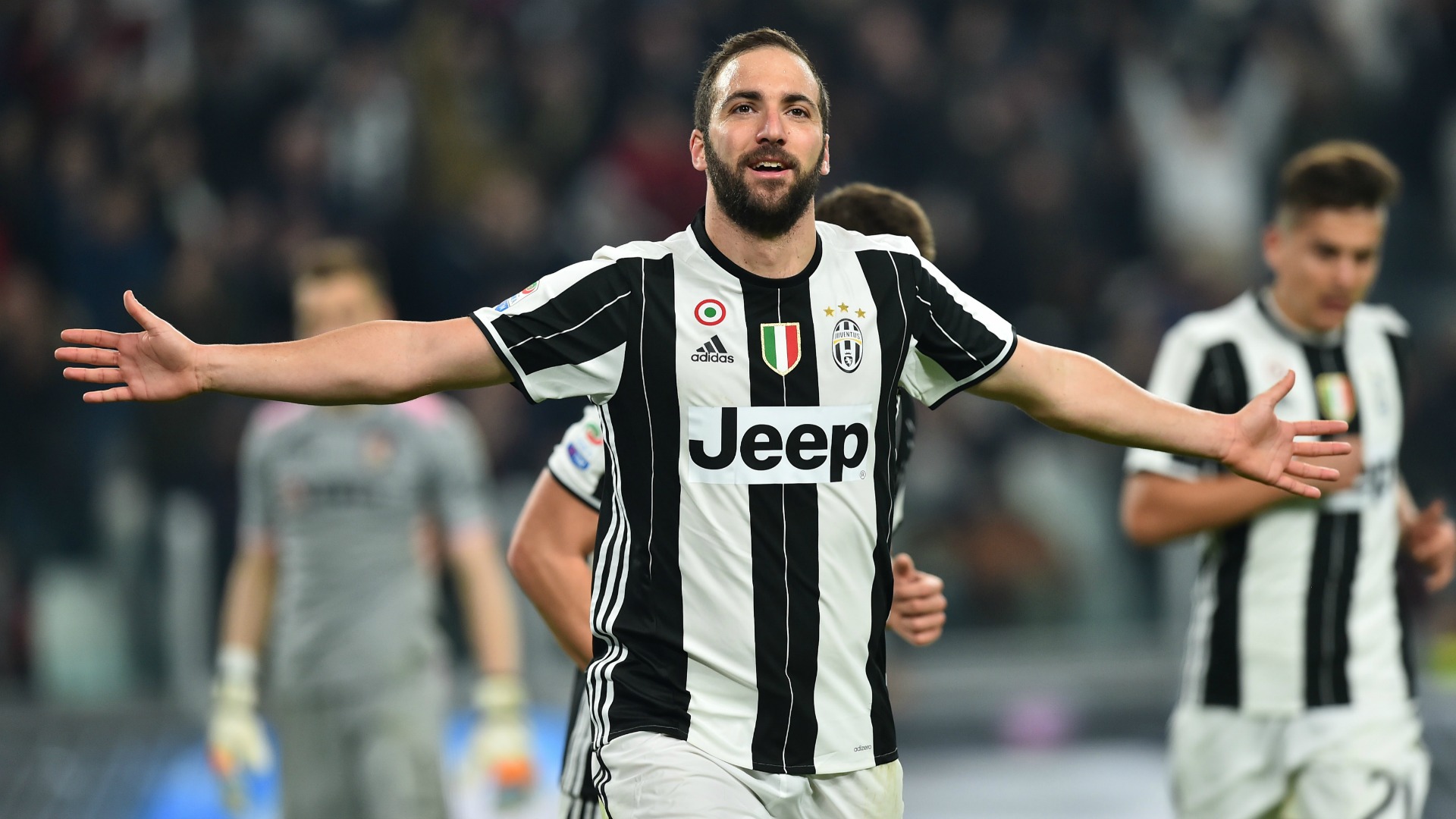 Gonzalo Higuain Juventus Palermo Serie A