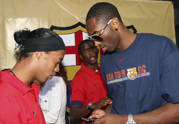 Ronaldinho told Barca fan Bryant that Messi would be greatest ever - Goal.com