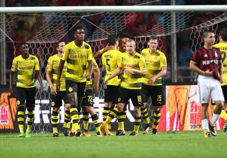 FT: AC Milan 1-3 Borussia Dortmund