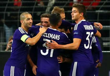 Anderlecht take first-leg win