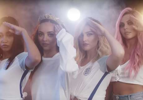 Little Mix throw support behind England