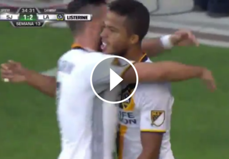 ► El gol de Giovani dos Santos