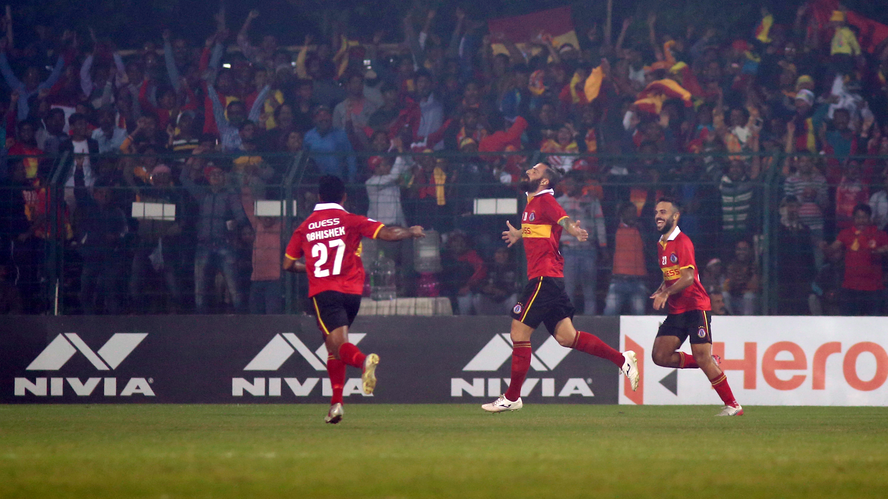 Marti Crespi's late goal hands East Bengal full points against TRAU