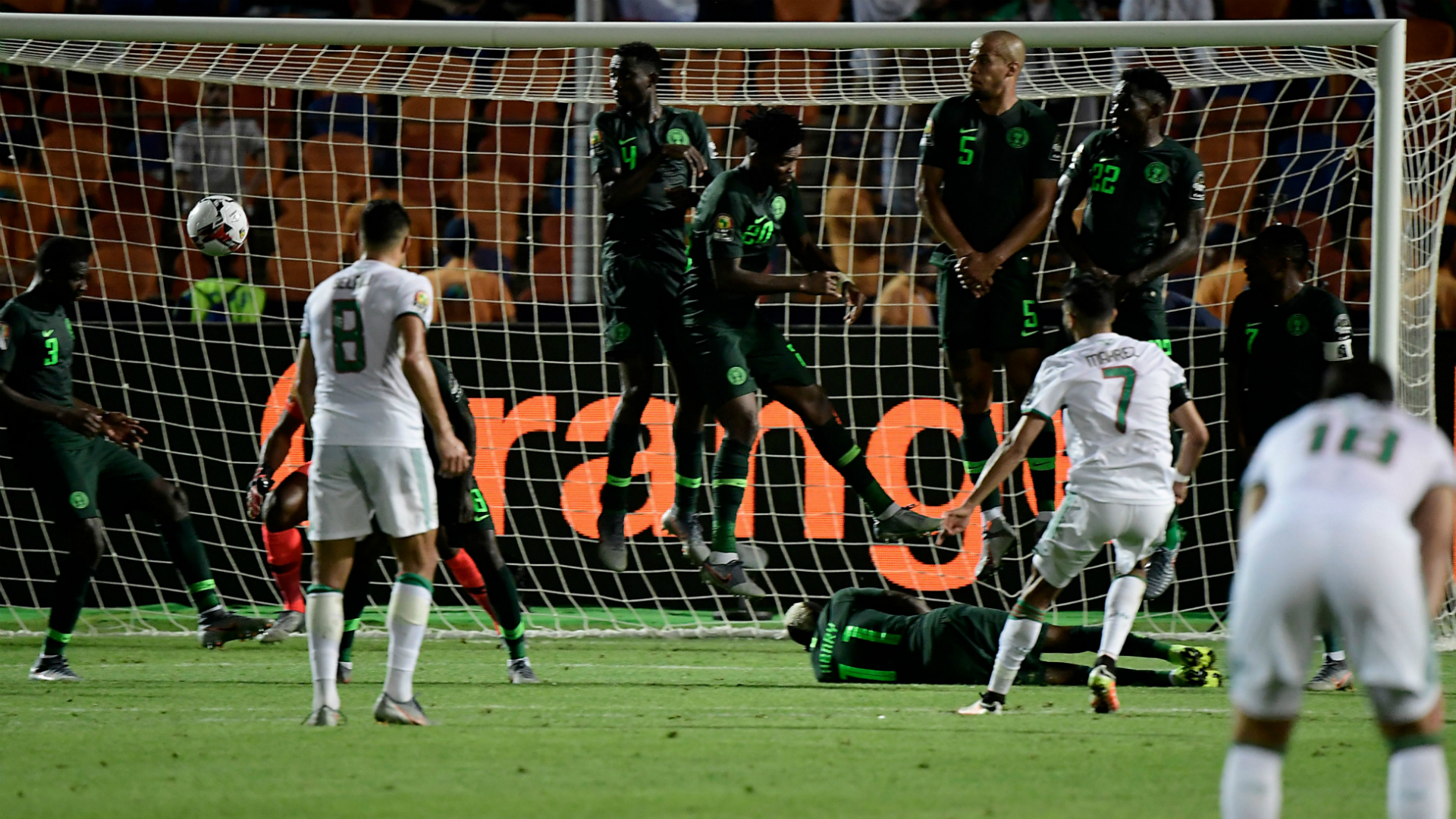 Onyekuru's position changed my free-kick against Nigeria - Algeria's Mahrez