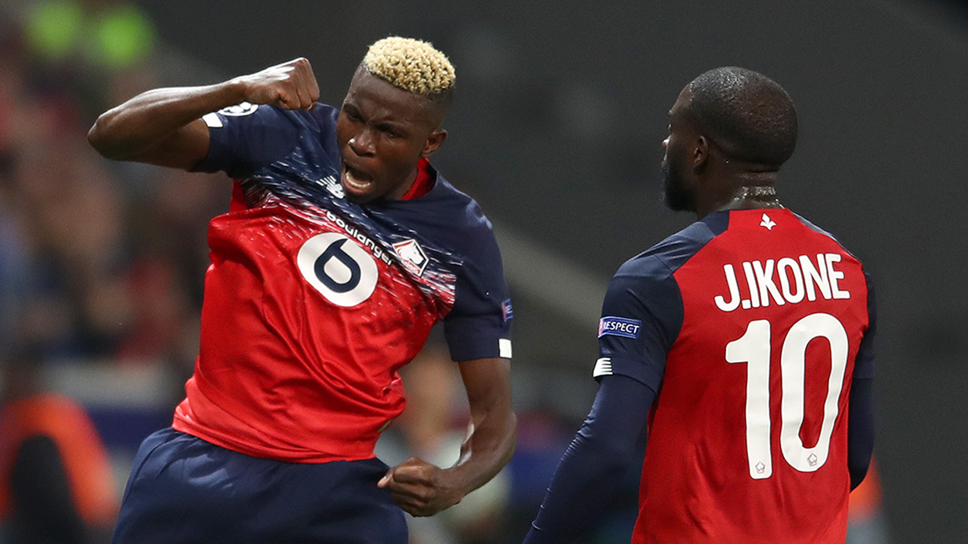 The stat which proves Osimhen is Lille's go-to man