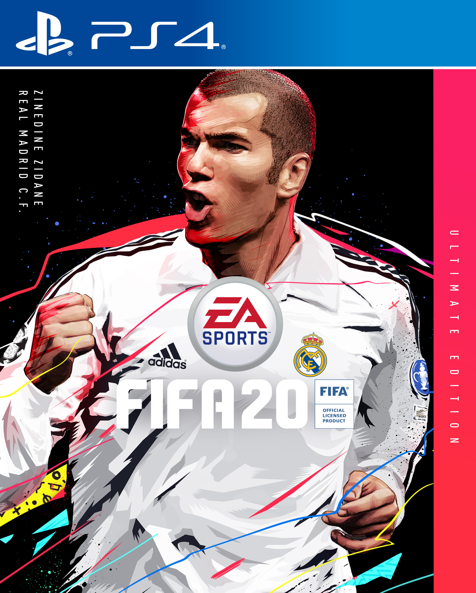 Officiel - Real Madrid : Zinedine Zidane sera sur la jaquette de FIFA 20