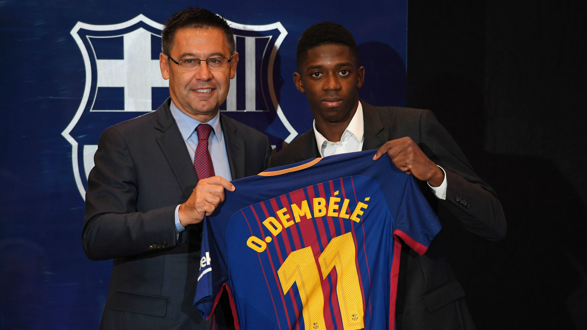 Ousmane Dembele Barcelona 2017