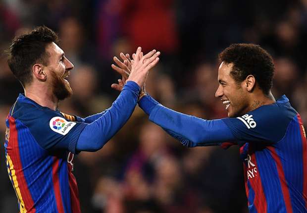 Lionel Messi und Neymar zelebrieren ihre Freundschaft - Goal.com