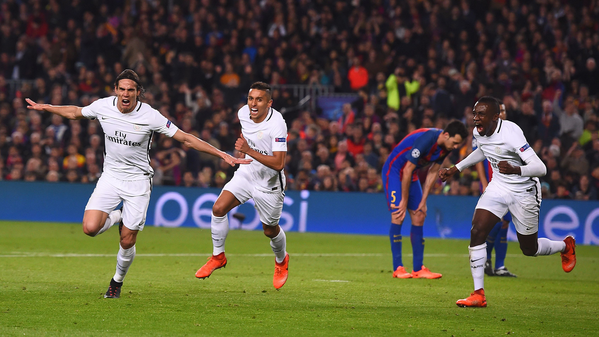 Edinson Cavani Barcelona PSG Champions League - Goal.com