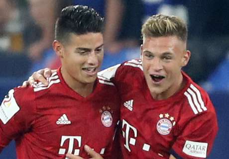 James abrió la cuenta para el Bayern