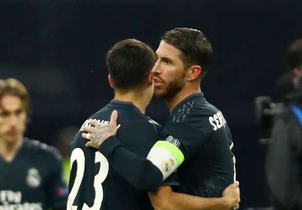 Image result for ramos ajax 1-2 real madrid