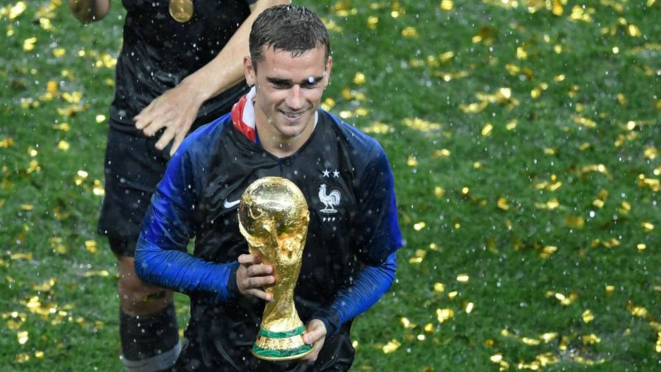 Griezmann hoping to 'sleep with the cup' after France's World Cup triumph | Soccer | Sporting News