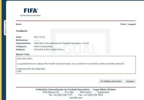 La FIFA contestó al reclamo chileno por el supuesto