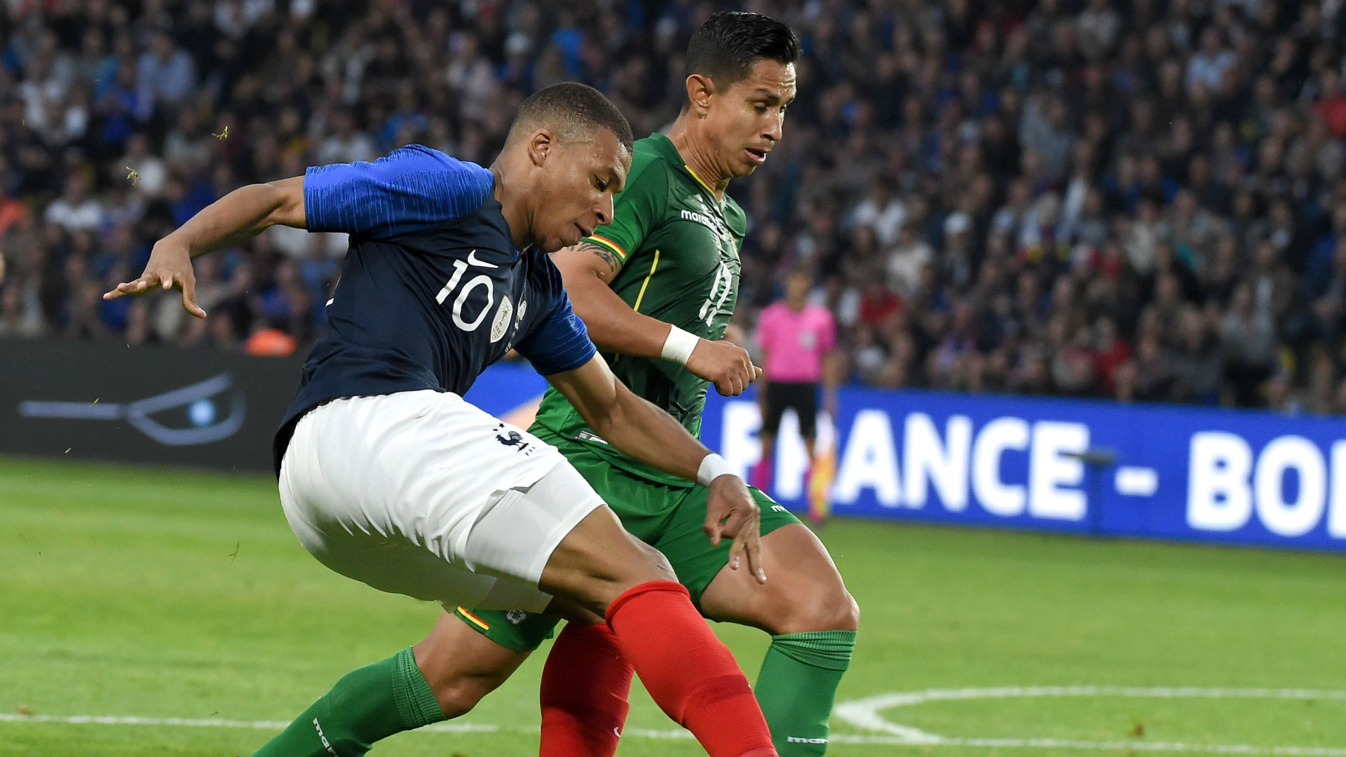 Mbappe substituted after ankle knock in France friendly