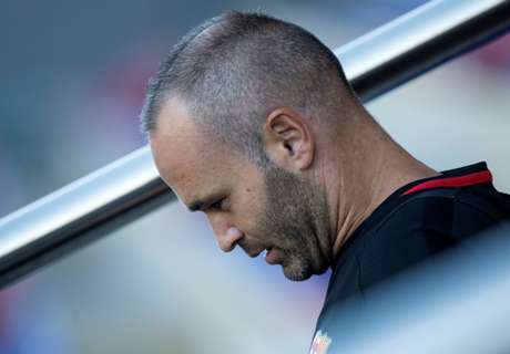 Segue a indefinição entre Iniesta e Barça
