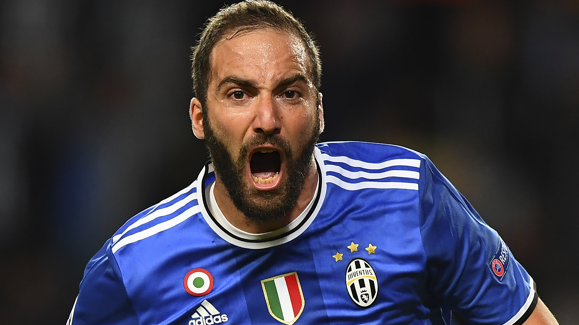 Gonzalo Higuain Monaco Juventus Champions League