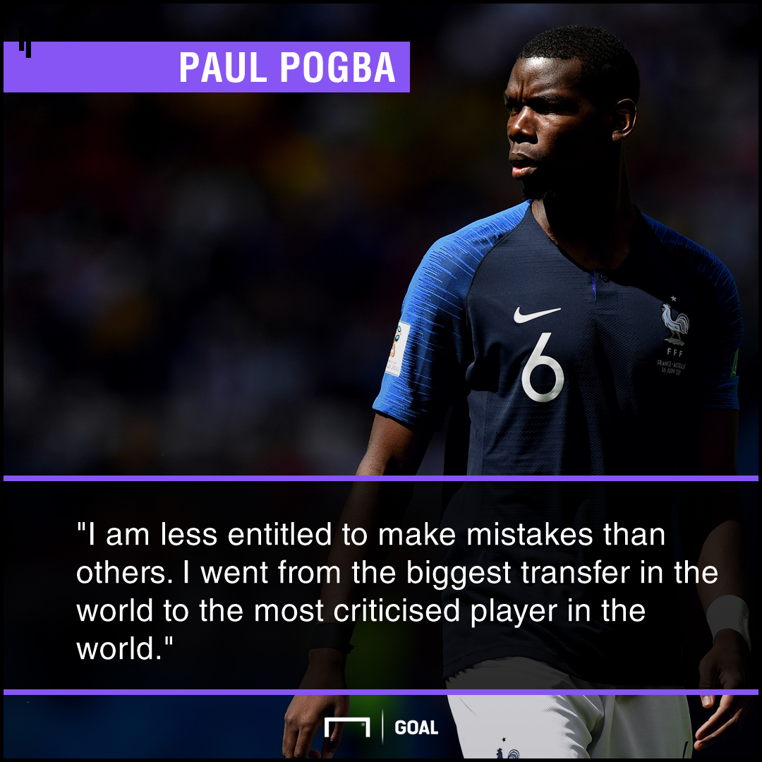 pogba: i"m the most criticised player in the world