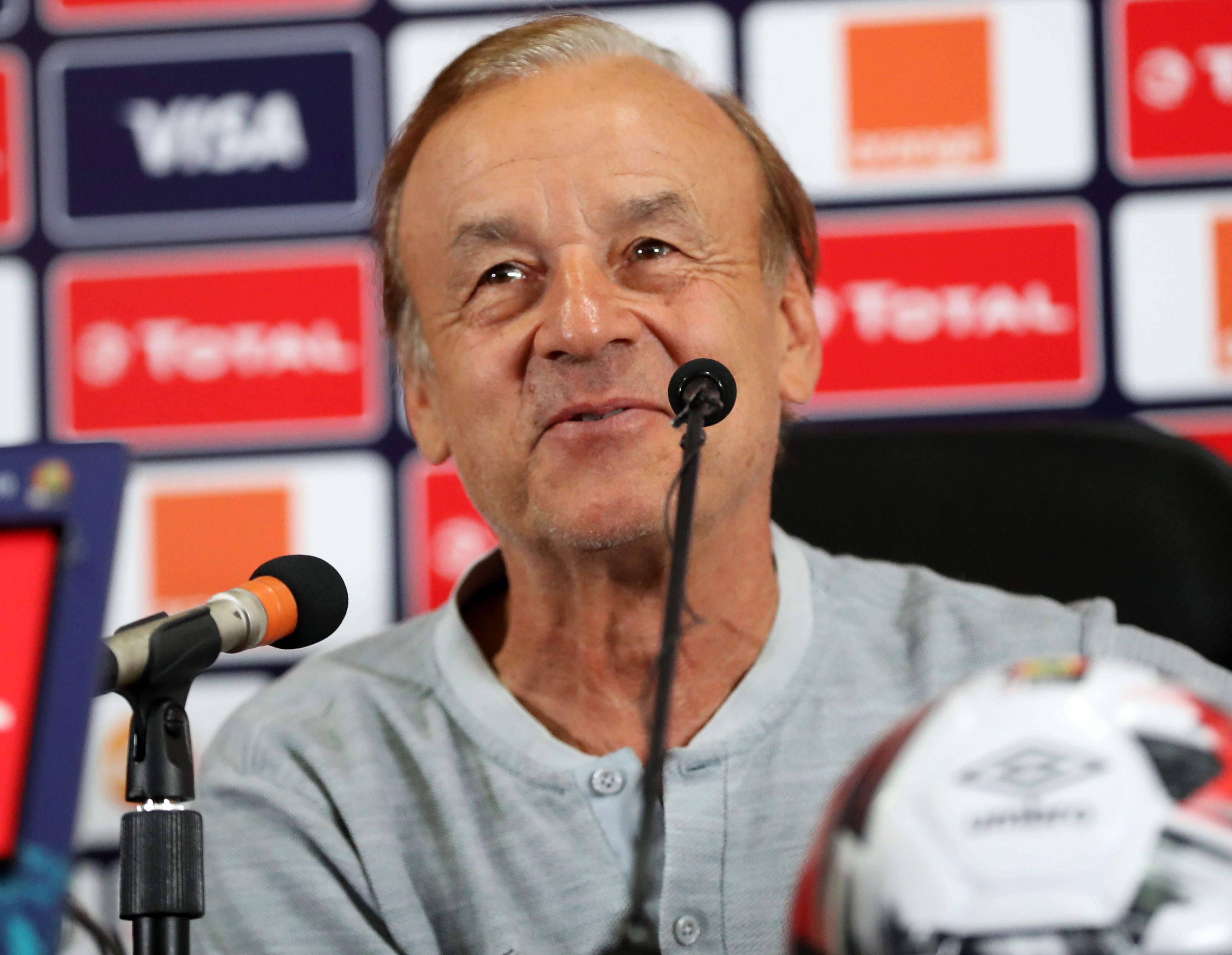 Nigeria coach Rohr satisfied with Ukraine draw