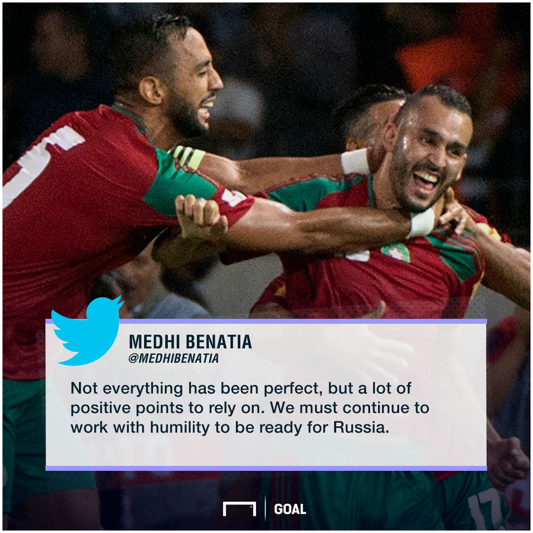 preaches, medhi benatia preaches "humility" as morocco continue positive