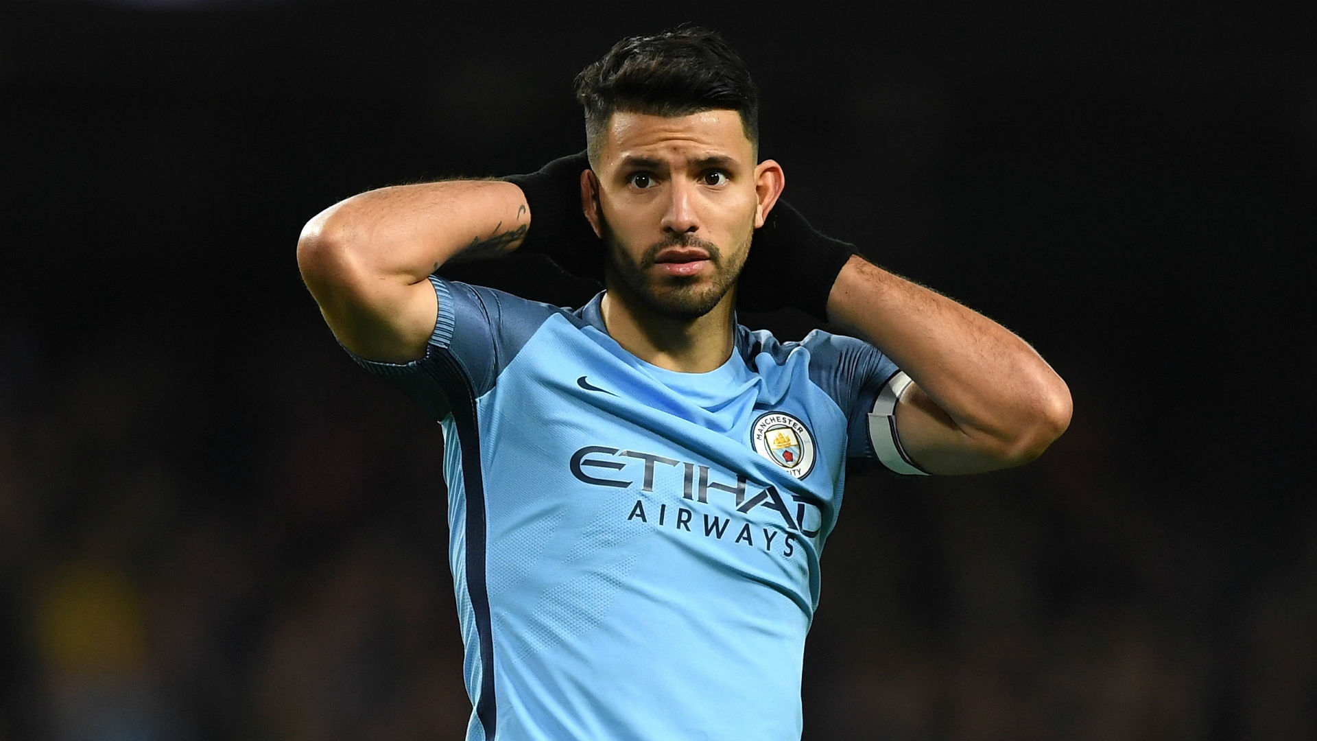 Aguero Man City Stoke