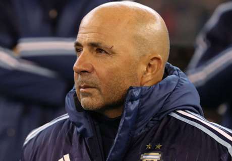 Sampaoli, con los del fútbol argentino