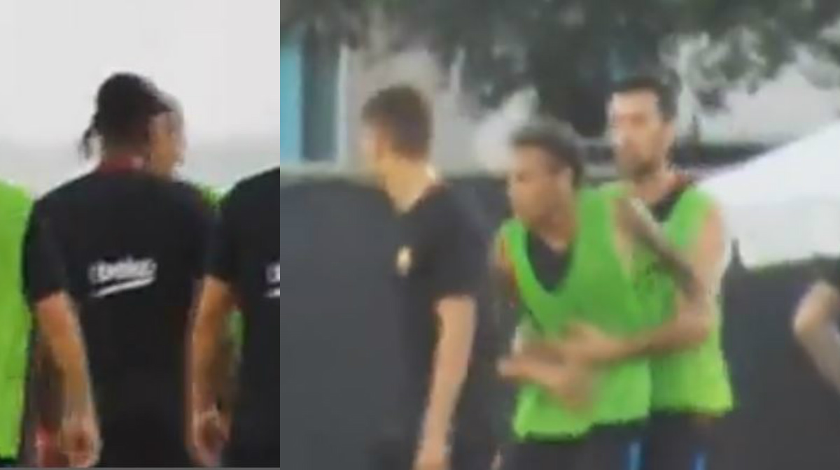 Neymar violento