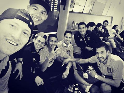 Diego Bejarano arregló su situación y viajó con The Strongest