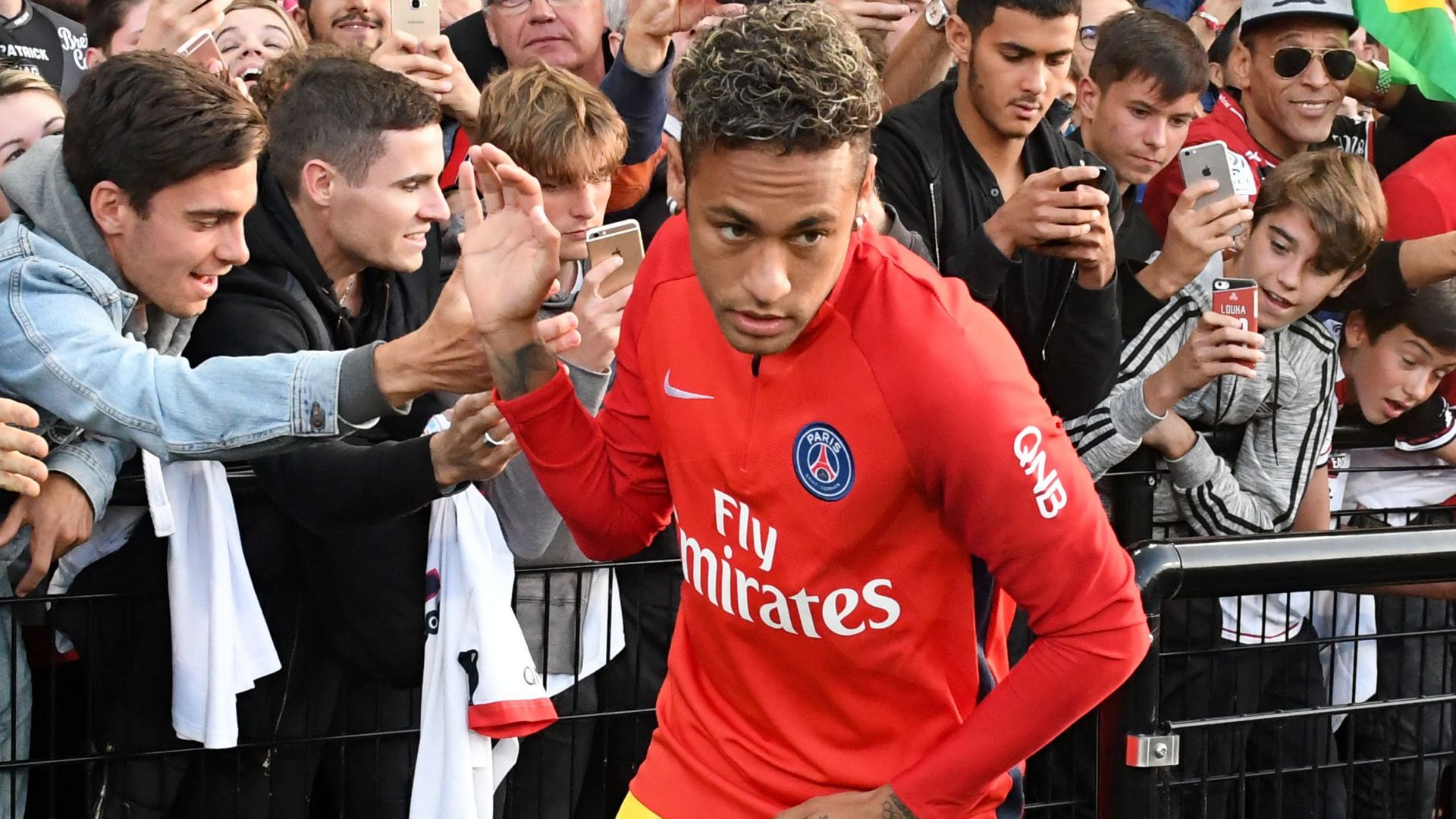 Neymar Guingamp PSG Ligue 1 08132017