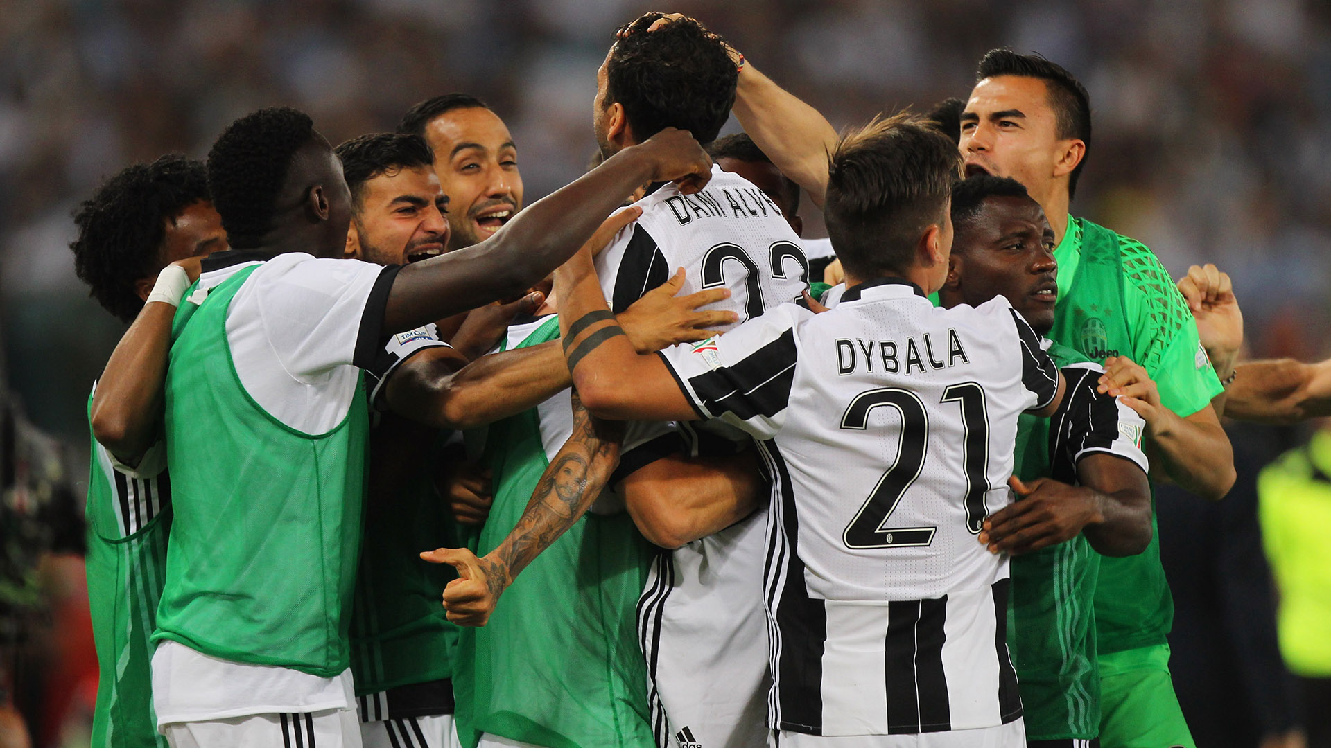 Juventus Coppa Italia Hero Dani Alves Rivalling Ronaldo For