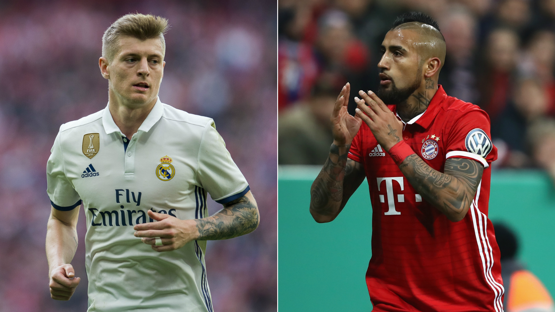 Kroos- Vidal La eliminatoria se decide en el mediocampo