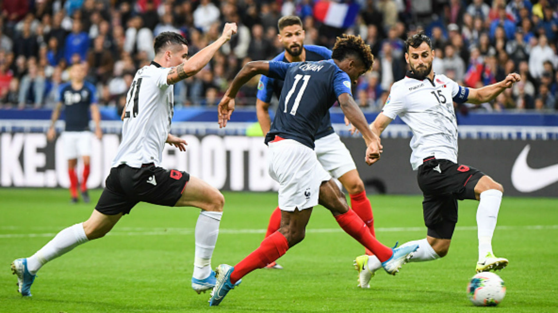 France-Albanie (4-1) : Coman avait des jambes de feu
